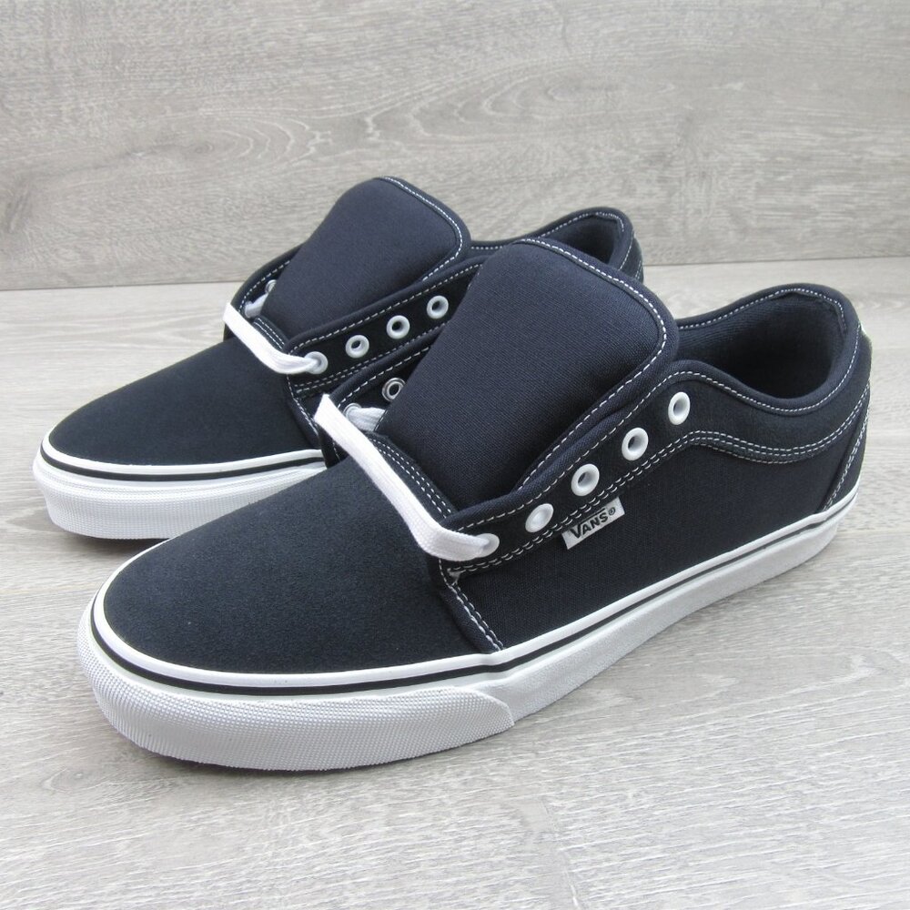 Vans Skate Chukka Low Shoe Dark Navy Blue Mens Size 11 NEW - Picture 4 of 15